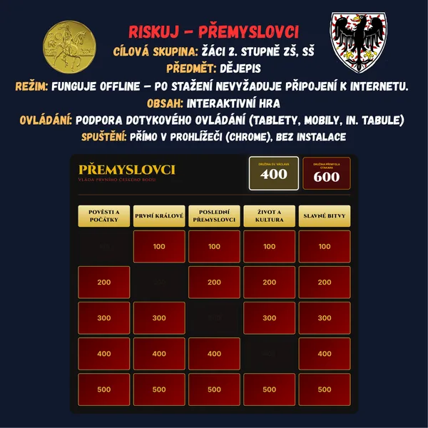 Riskuj! - Přemyslovci