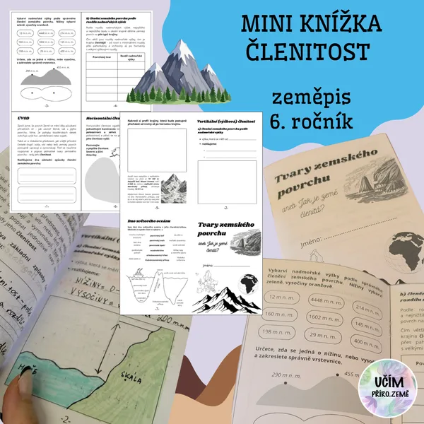 Knížečka - členitost
