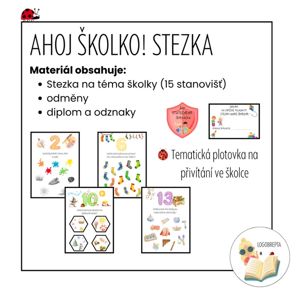 AHOJ ŠKOLKO! STEZKA