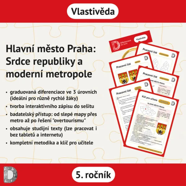 HLAVNÍ MĚSTO PRAHA: SRDCE REPUBLIKY A MODERNÍ METROPOLE