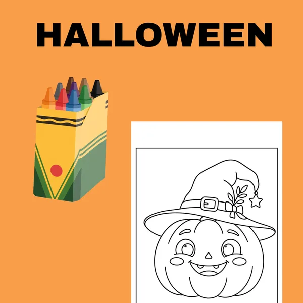Omalovánky Halloween