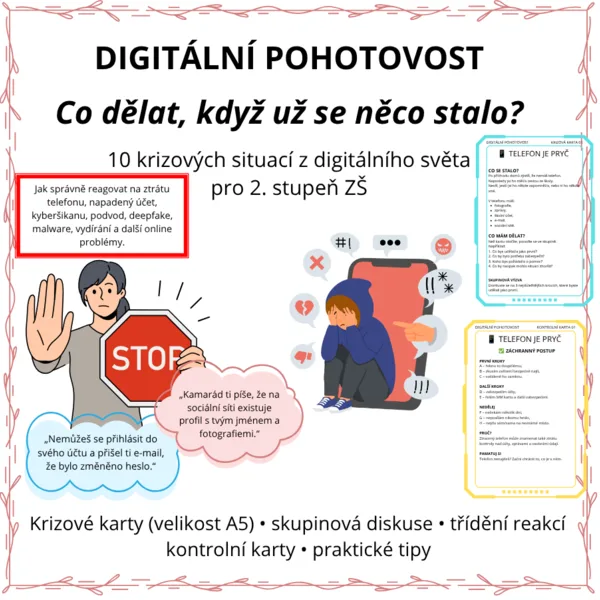 DIGITÁLNÍ POHOTOVOST – Co dělat, když už se něco stalo?