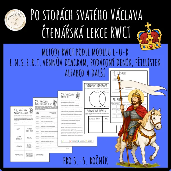 Po stopách svatého Václava - čtenářská lekce RWCT