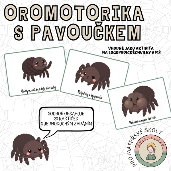 Oromotorika s pavoučkem