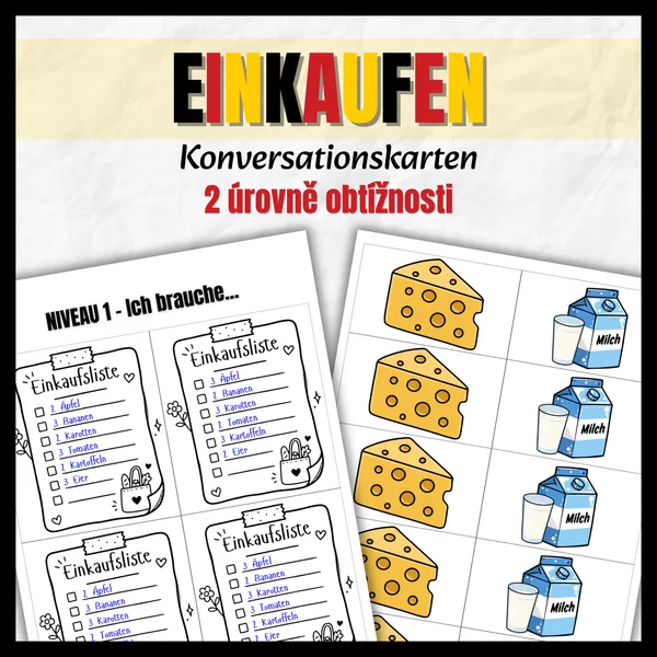EINKAUFEN | Nakupuj a konverzuj