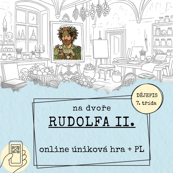 Na dvoře RUDOLFA II. (online úniková hra + pracovní list)