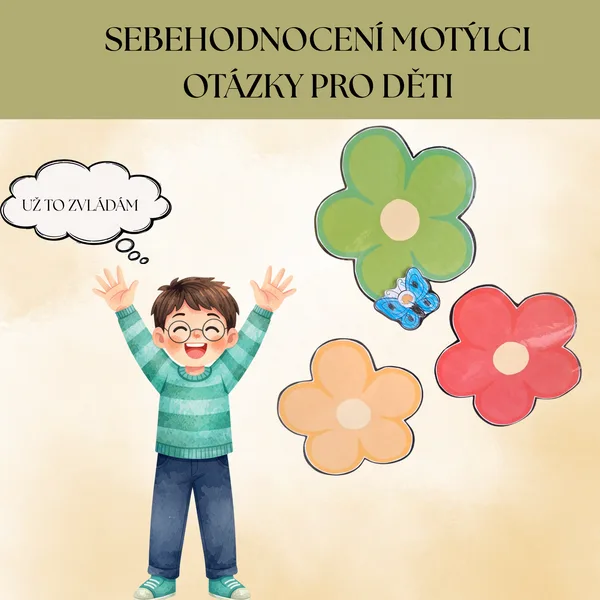 Sebehodnocení dětí - Motýlci