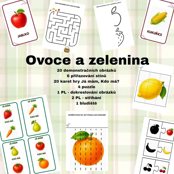Ovoce a zelenina