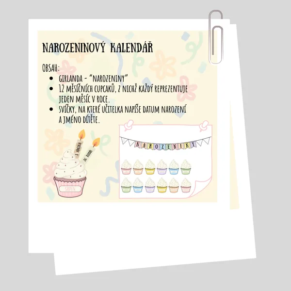 Narozeninový kalendář