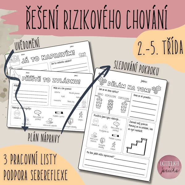 Řešení rizikového chování - pracovní listy