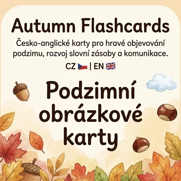 Podzimní flashcards