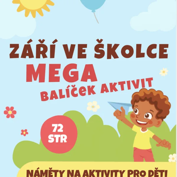 Září ve školce – mega balíček aktivit