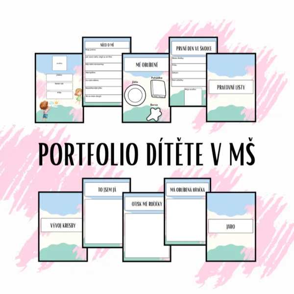 Portfolio (pastelové barvy)