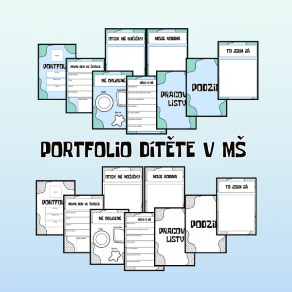 Portfolio (barevná a černobílá varianta)