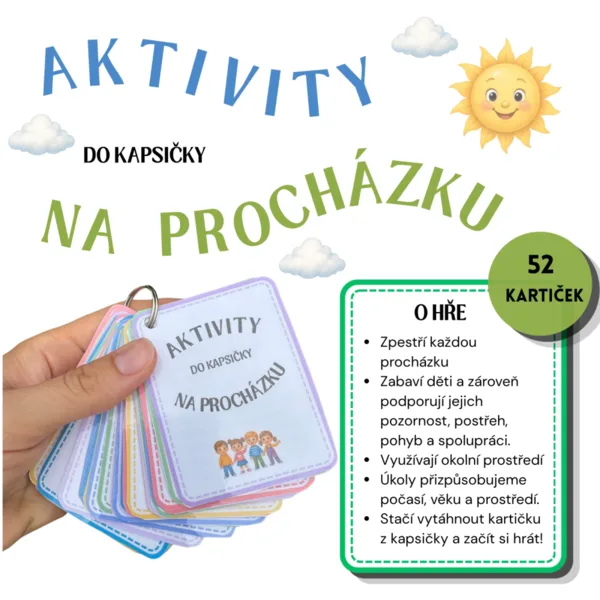AKTIVITY (do kapsičky) NA PROCHÁZKU