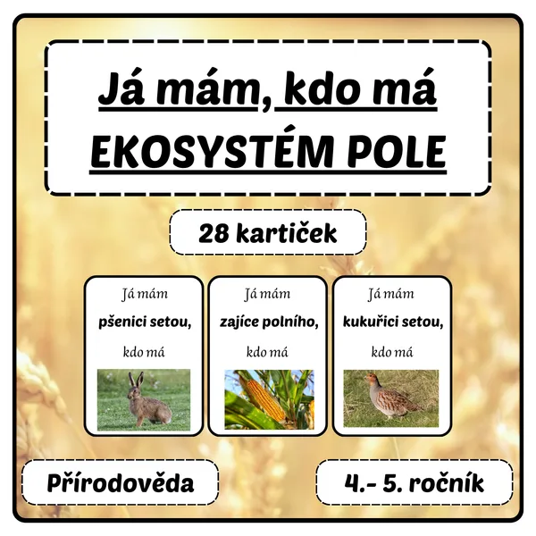 Já mám, kdo má - Ekosystém POLE