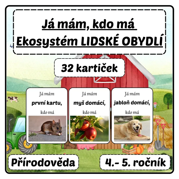 Já mám, kdo má - Ekosystém LIDSKÉ OBYDLÍ