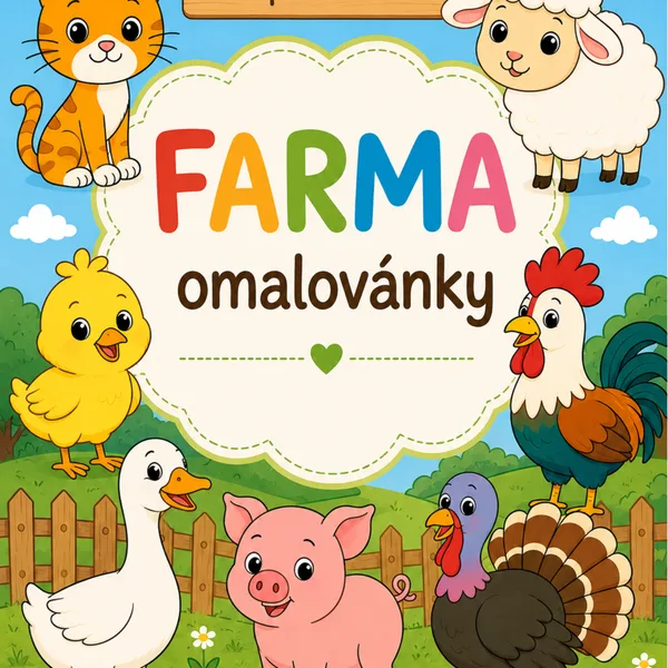 Omalovánky Farma