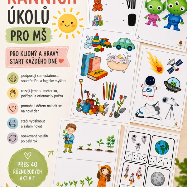 Ranní úkoly pro klidná rána