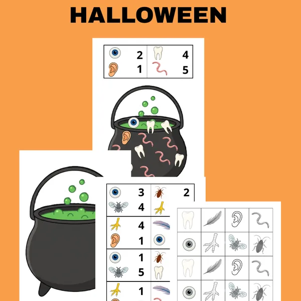 Vaření kouzelných lektvarů Halloween