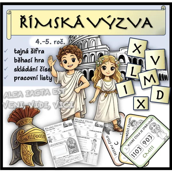 Římské číslice - římská výzva