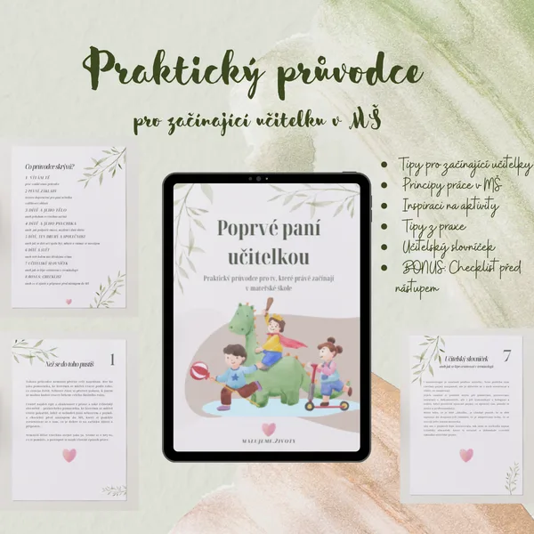 Poprvé paní učitelkou - praktický průvodce