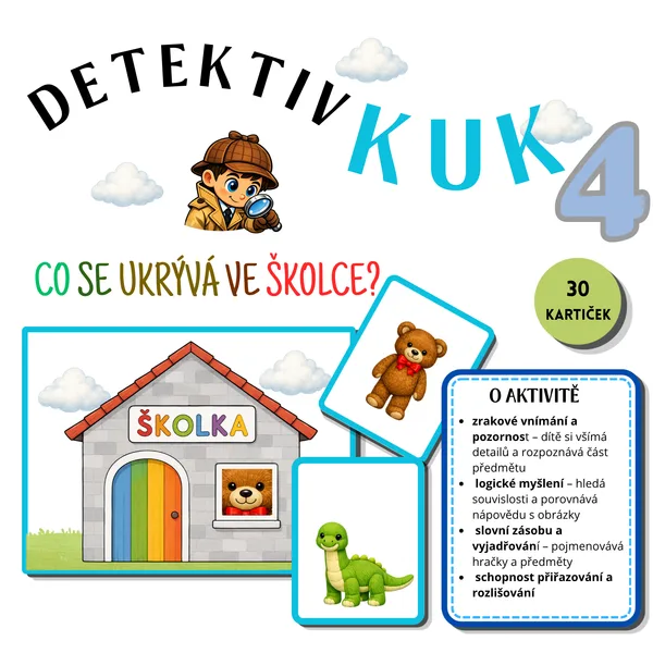 Detektiv Kuk -  Co se ukrývá ve školce?