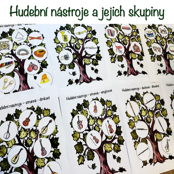 Hudební nástroje a jejich skupiny