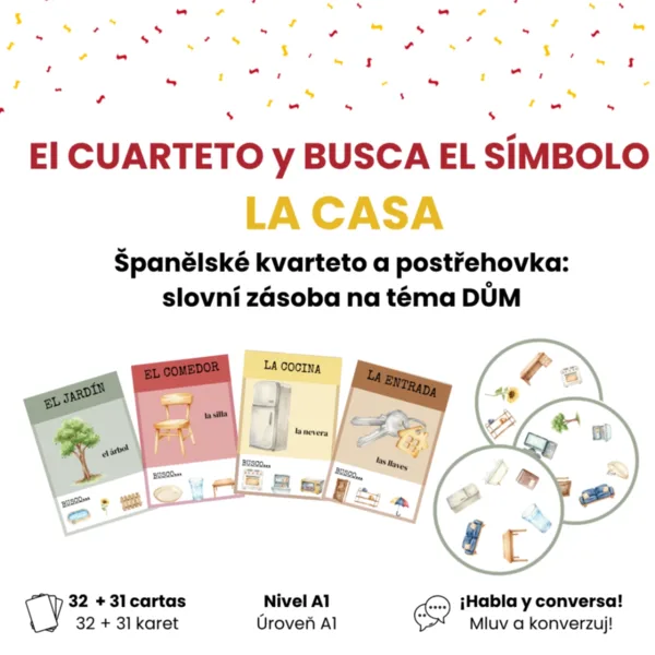 LA CASA / Španělské kvarteto a postřehovka - téma DŮM