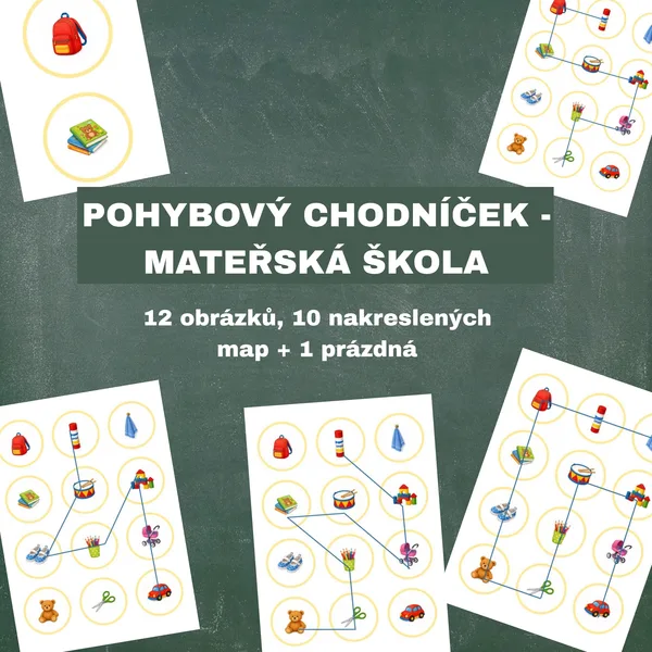 Pohybový chodníček - Mateřská škola