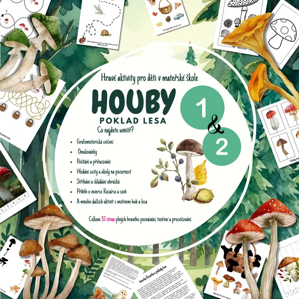 HOUBY - poklad lesa 1 + 2