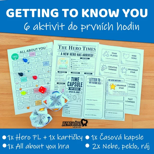 Getting to know you sada aktivit