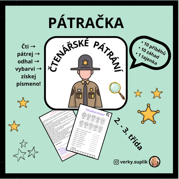 ČTENÁŘSKÉ PÁTRÁNÍ