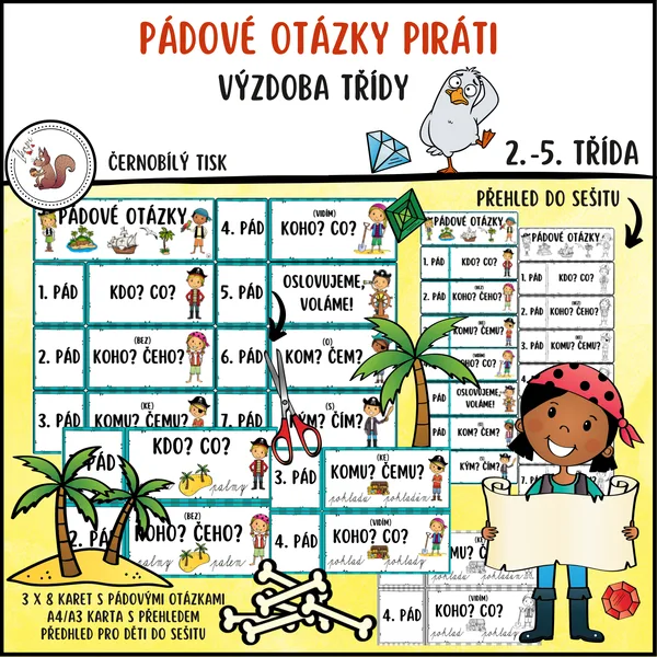 Pádové otázky piráti