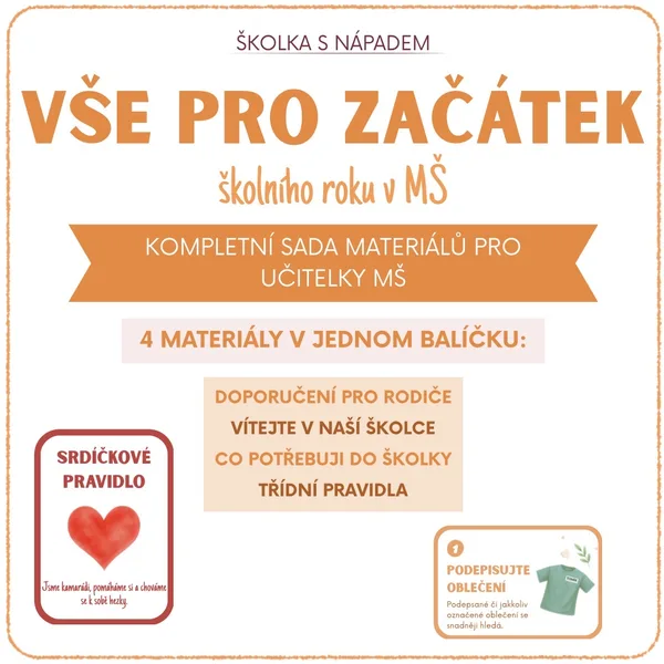 Začátek školního roku v MŠ