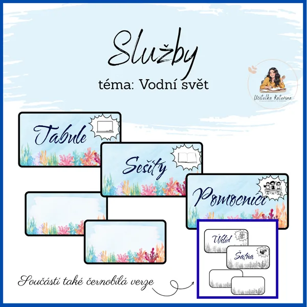 Služby - téma vodní svět