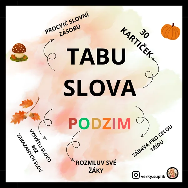 Tabu slova - PODZIM