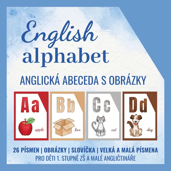 Anglická abeceda s obrázky - English Alphabet