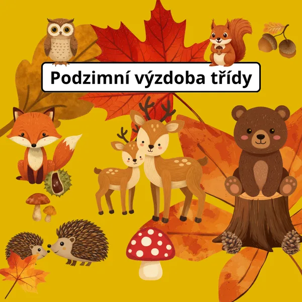 Podzimní výzdoba třídy