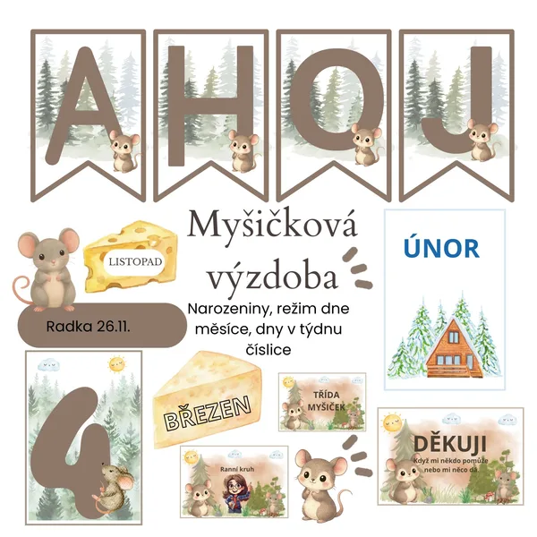 Myšičková výzdoba 🐭