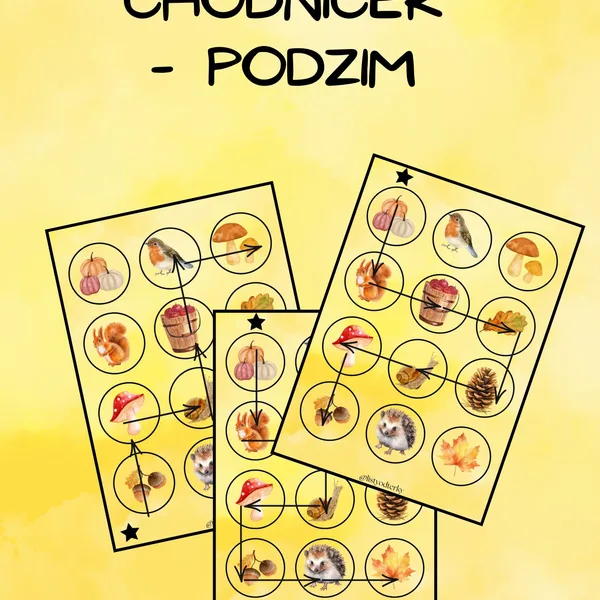Pohybový chodníček - Podzim