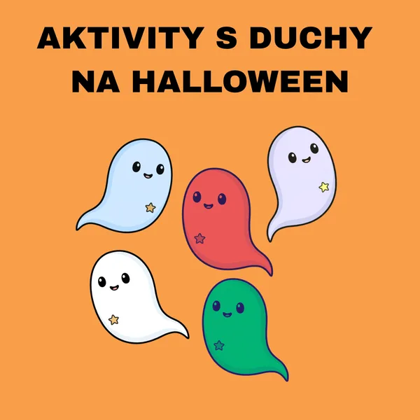 Aktivity s duchy na Halloween
