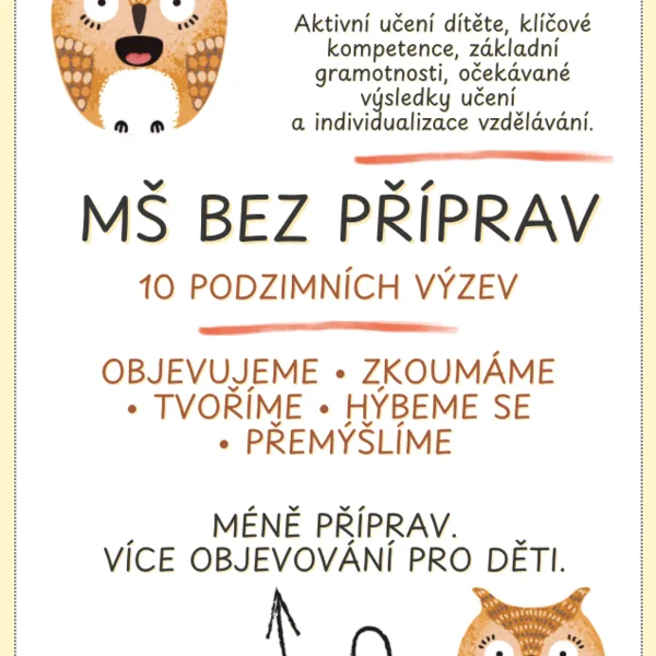 Podzim - 10 výzev, bez příprav!