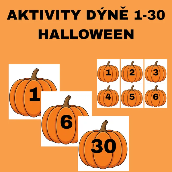 Aktivity dýně 1-30
