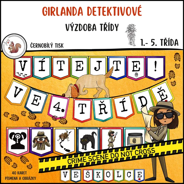 Girlanda detektivové