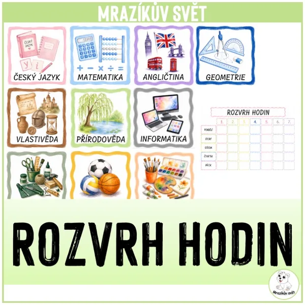Rozvrh hodin