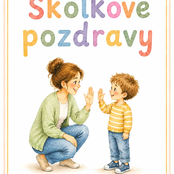 Školkové pozdravy – ranní rituály a přivítání dětí v MŠ