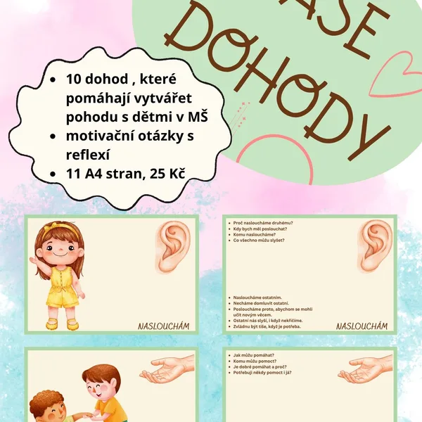 Naše dohody v MŠ