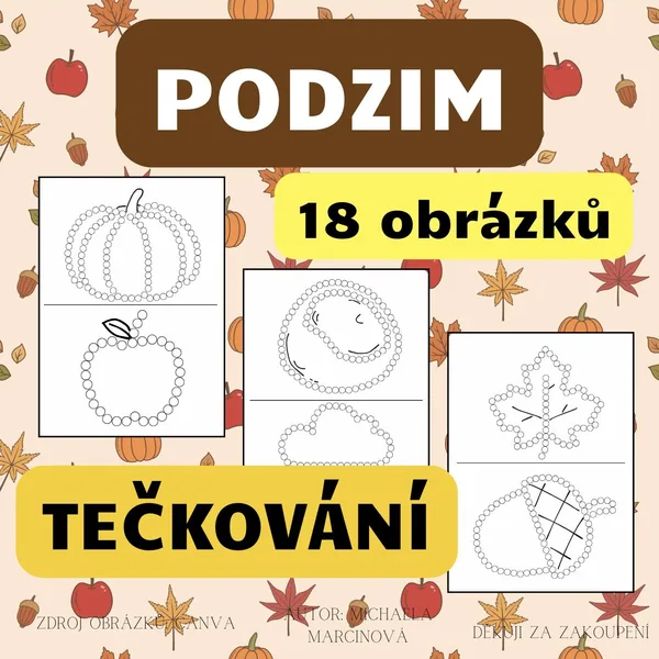 PODZIM - tečkování