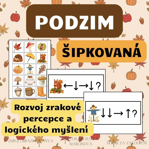 PODZIM - šipkovaná